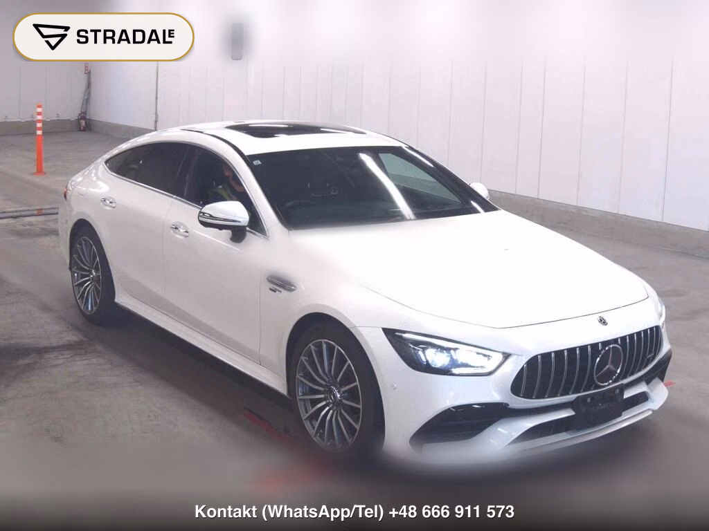 MERCEDES AMG GT 5D 4WD 43 4MATIC PLUS ISG MODEL AMG CONTROL PLU 2019, aukcja z Japonii, zdjęcie 1