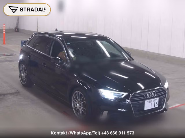 AUDI A3 5D SPORTS BACK 1.4TFSI 2017, samochód z aukcji Japonii