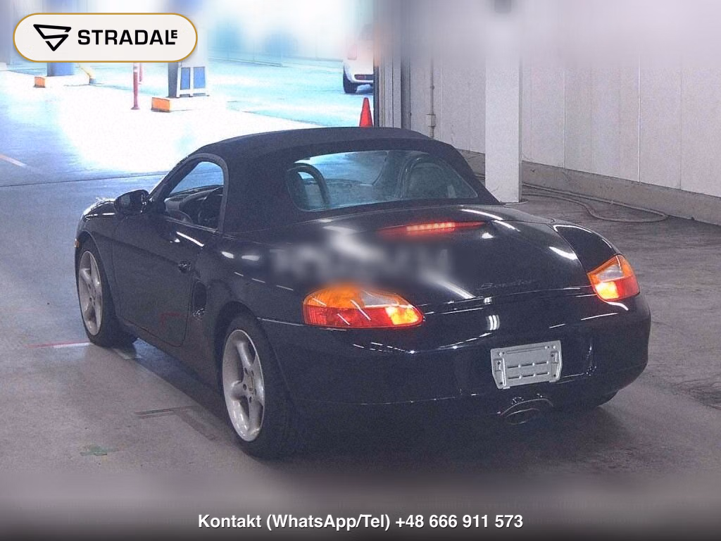 PORSCHE BOXSTER 1998, samochód z aukcji Japonii