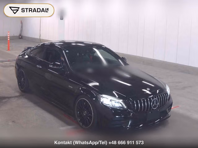MERCEDES AMG C-CLASS CP 4WD C43 4MATIC COUPE 2018, samochód z aukcji Japonii