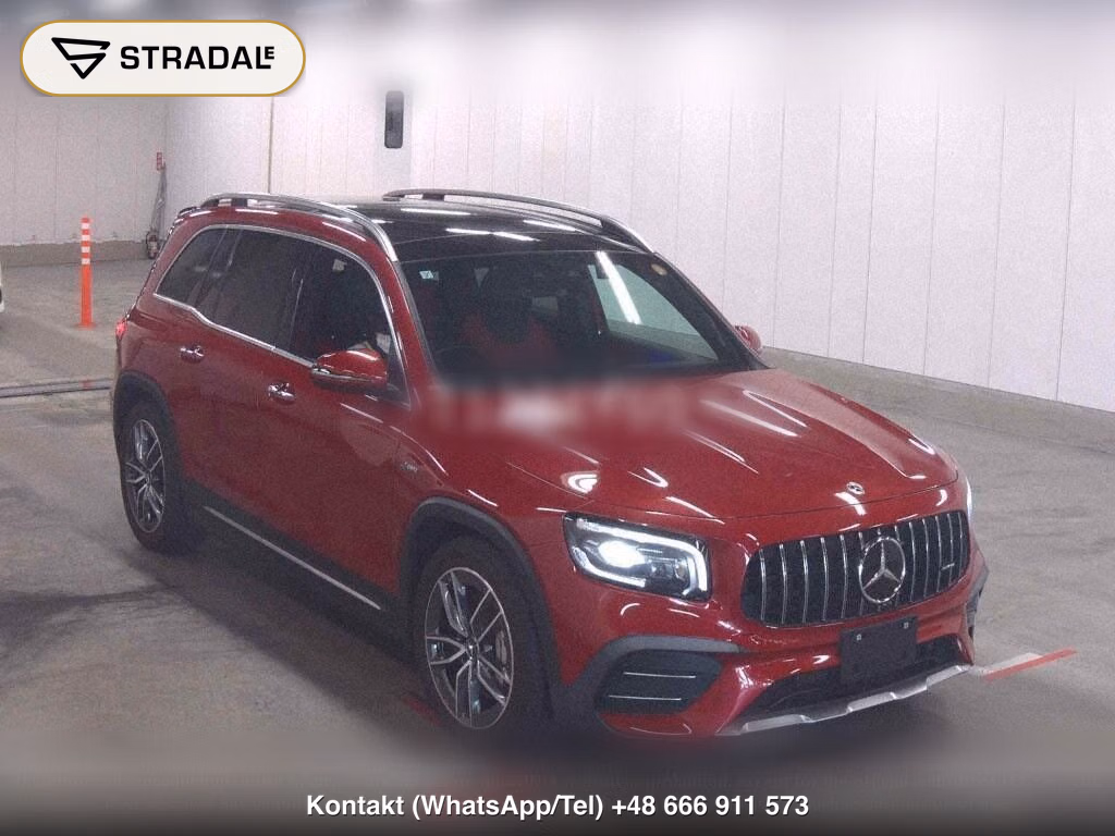 MERCEDES AMG GLB 4WD GLB35 4MATIC 2021, samochód z aukcji Japonii