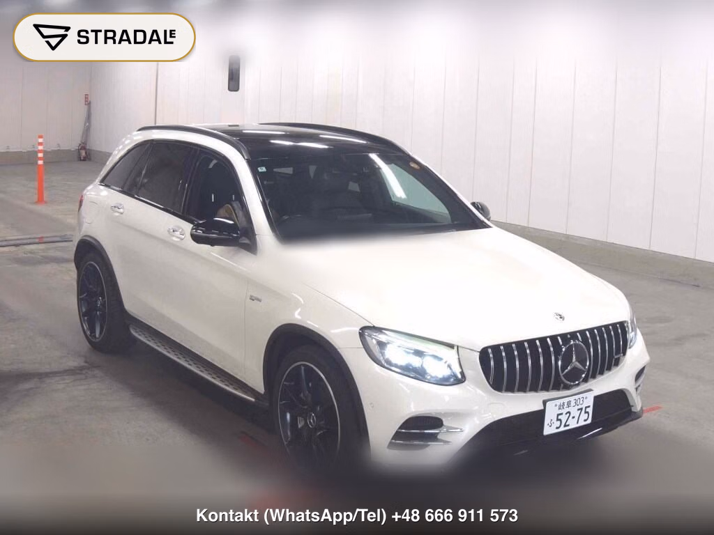 MERCEDES AMG GLC 4WD GLC43 4MATIC LEATHER EXCLUSIVE PACKAGE 2016, aukcja z Japonii, zdjęcie 1