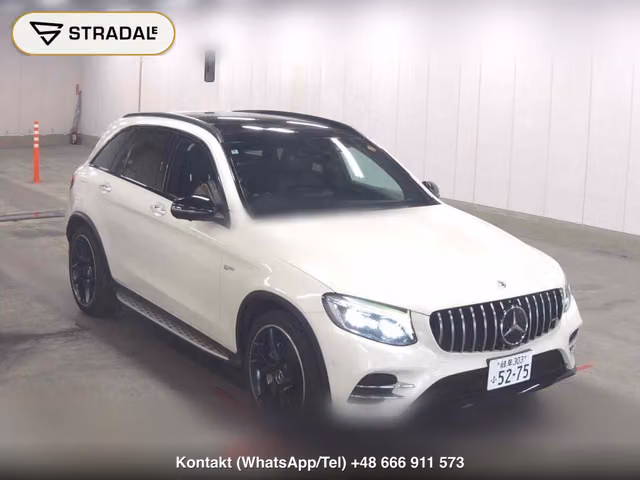 MERCEDES AMG GLC 4WD GLC43 4MATIC LEATHER EXCLUSIVE PACKAGE 2016, samochód z aukcji Japonii