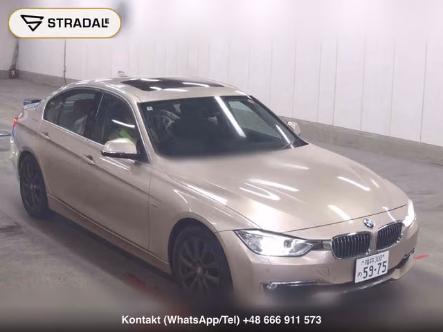 BMW 3 SERIES 4D ACTIVE HYBRID 3 2014, samochód z aukcji Japonii