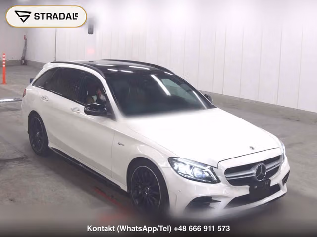 MERCEDES AMG C-CLASS STATIONWAGON 4WD C43 4MATIC STATIONWAGON 2019, samochód z aukcji Japonii