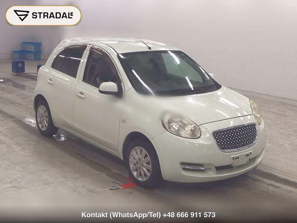 NISSAN MARCH 5D BOLERO 2011, aukcja z Japonii, zdjęcie 1