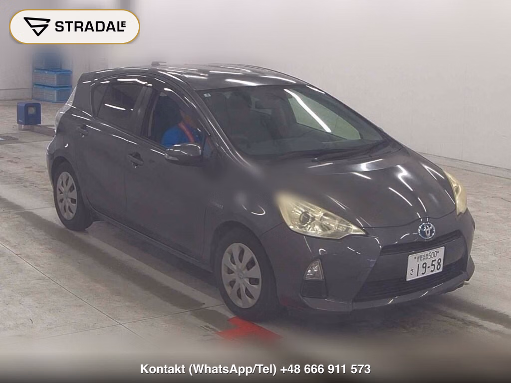 TOYOTA AQUA S 2012, aukcja z Japonii, zdjęcie 1