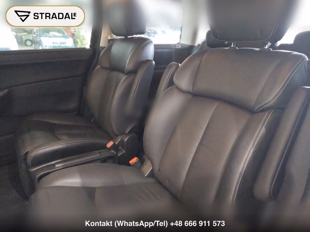 NISSAN ELGRAND 5D RIDER BLACK LINE BLACK LEATHER SEAT, miniaturka 7