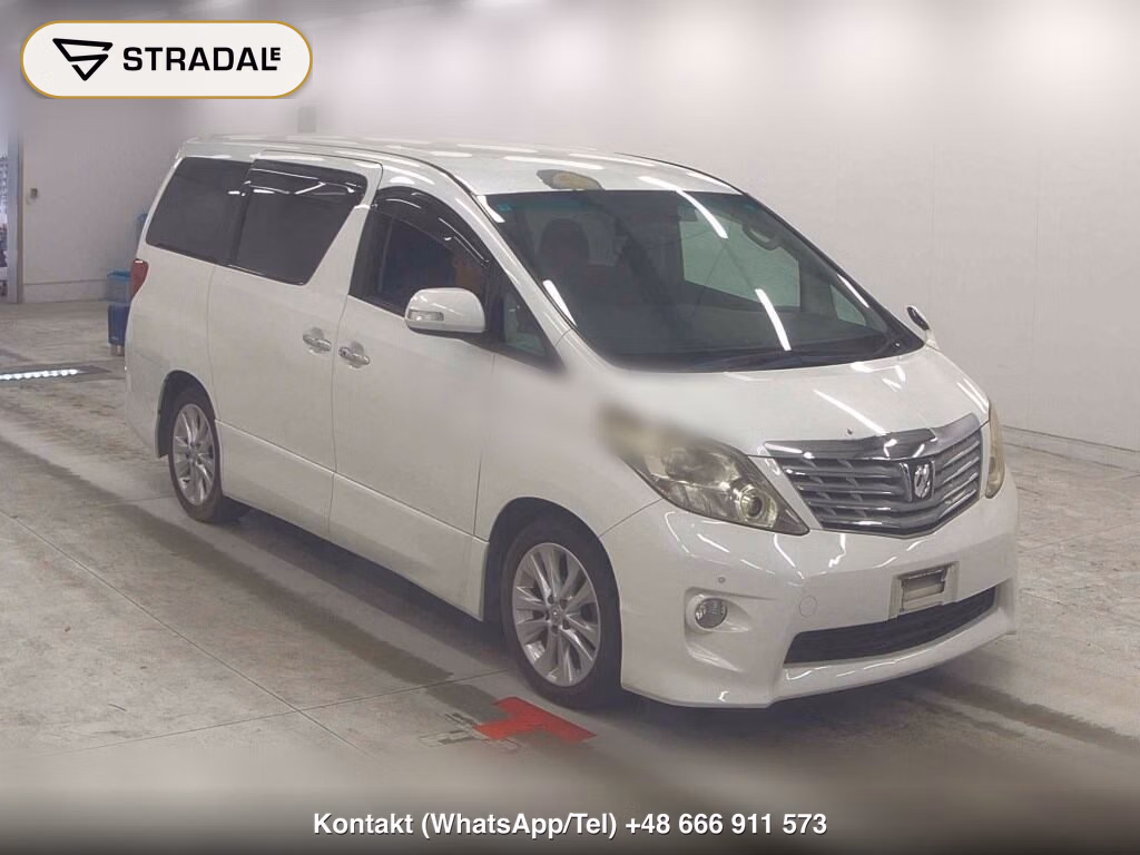 TOYOTA ALPHARD 240S 2009, aukcja z Japonii, zdjęcie 1