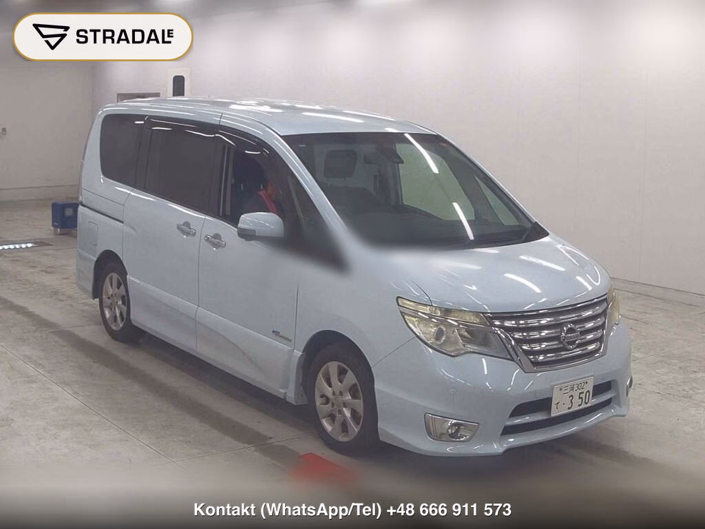 NISSAN SERENA 5D HIGHWAY STAR G S-HYBRID ADVANCED SAFETY 2014, aukcja z Japonii, zdjęcie 1