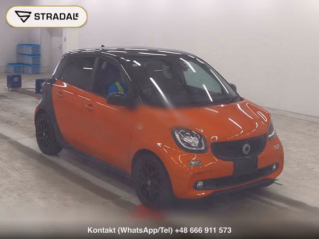 MCC SMART FOR FOUR TURBO 2017, samochód z aukcji Japonii