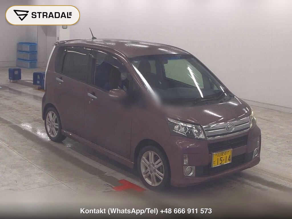 DAIHATSU MOVE CUSTOM RS 2013, aukcja z Japonii, zdjęcie 1