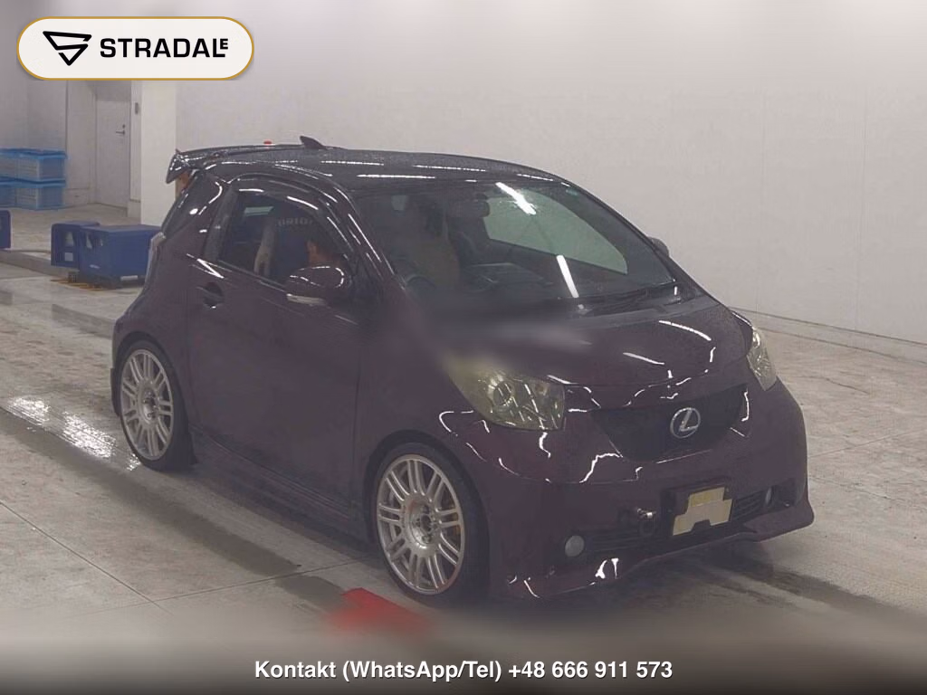 TOYOTA IQ 130G LEATHER PACKAGE 2009, aukcja z Japonii, zdjęcie 1