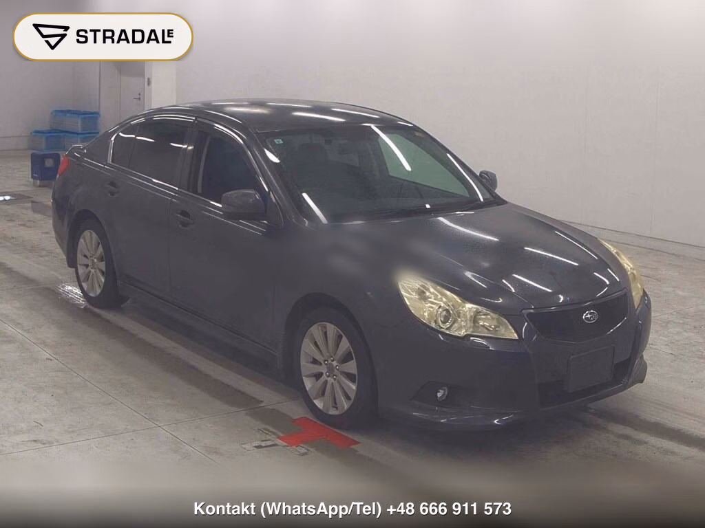 SUBARU LEGACY B4 4D 4WD 2.5I EYESIGHT 2011, aukcja z Japonii, zdjęcie 1