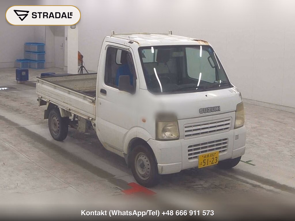SUZUKI CARRY TRUCK 4WD KU AIR-CONDITION POWER STEERING 2009, aukcja z Japonii, zdjęcie 1