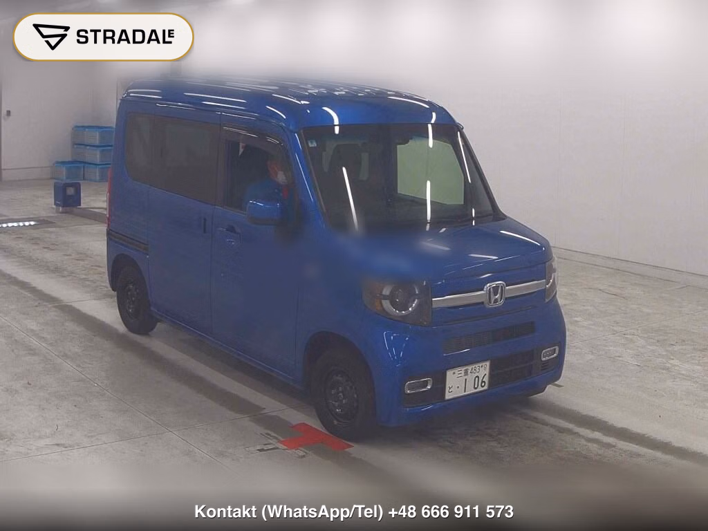 HONDA N-VAN PLUS STYLE FUN・HONDA SENSING 2019, aukcja z Japonii, zdjęcie 1