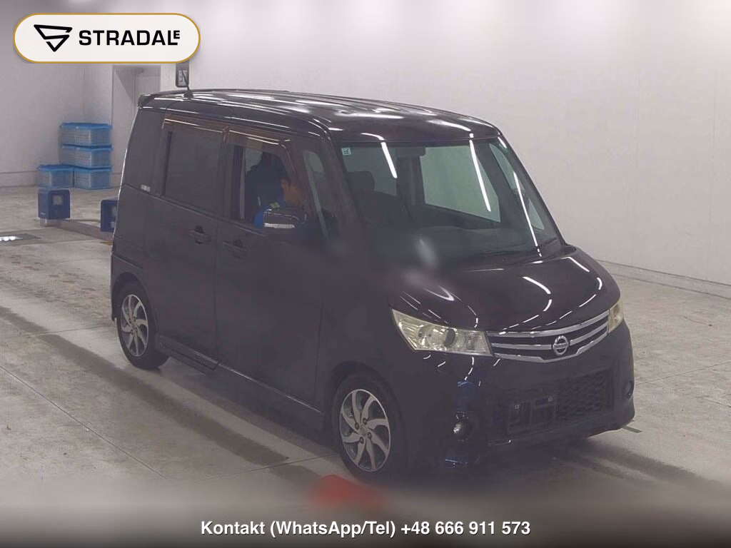 NISSAN ROOX HIGHWAY STAR TURBO 2011, aukcja z Japonii, zdjęcie 1