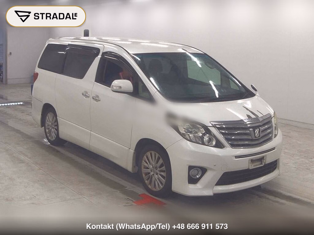 TOYOTA ALPHARD 2013, aukcja z Japonii, zdjęcie 1
