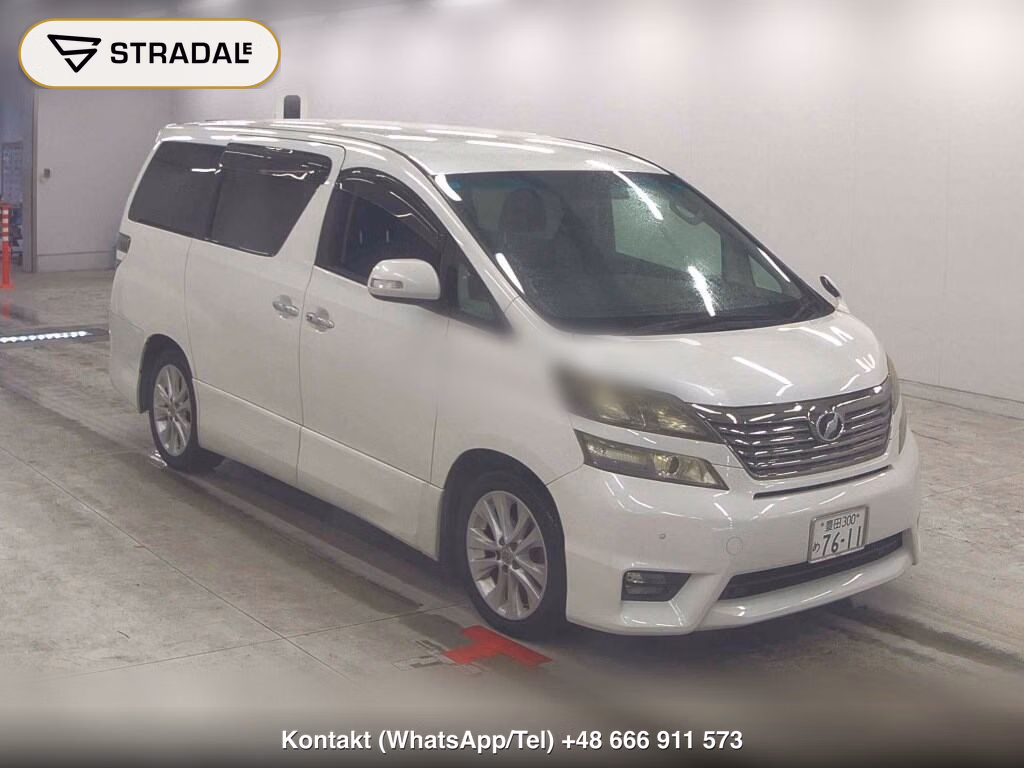 TOYOTA VELLFIRE 2.4Z PLATINUM SELECTION 2009, aukcja z Japonii, zdjęcie 1