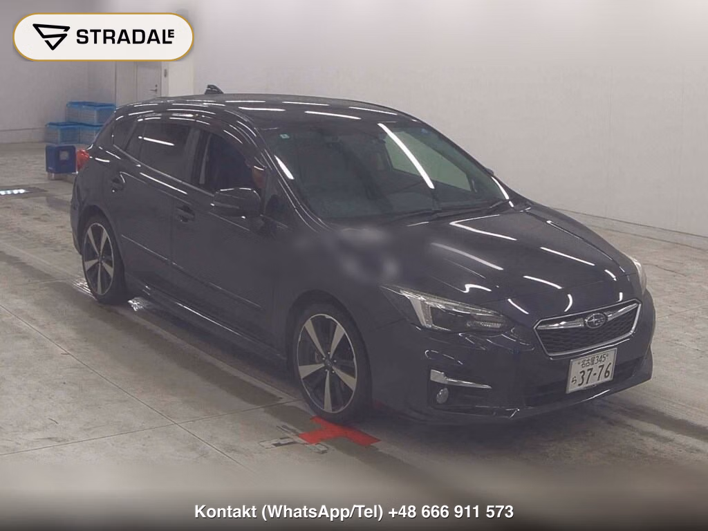 SUBARU IMPREZA SPORT 2.0I-S EYESIGHT 2018, aukcja z Japonii, zdjęcie 1