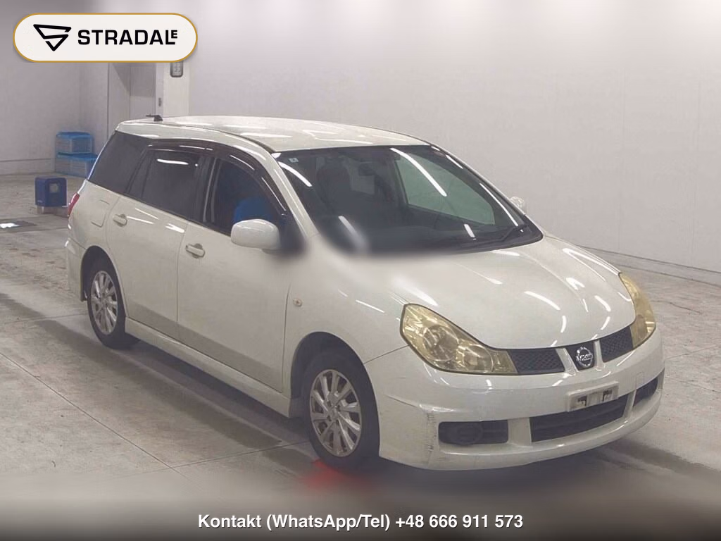 NISSAN WINGROAD 15RX AERO 2012, aukcja z Japonii, zdjęcie 1