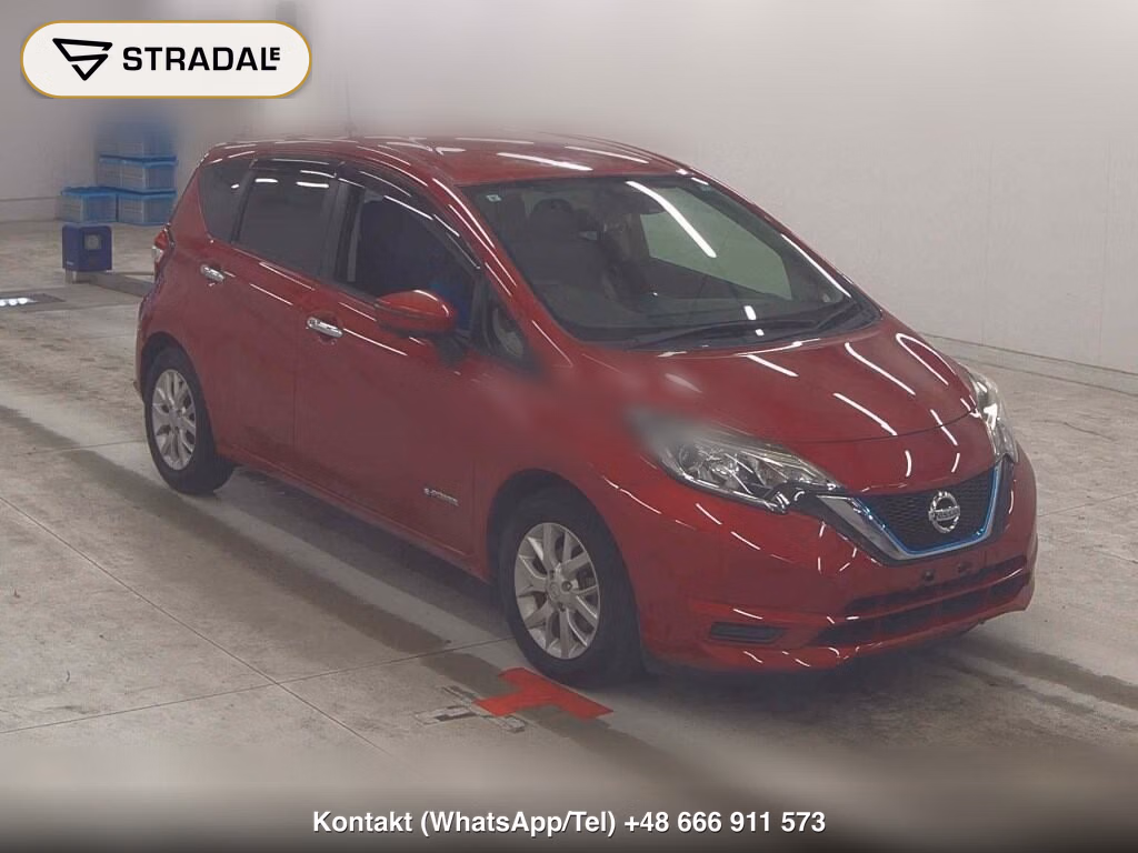 NISSAN NOTE E-POWER X 2017, aukcja z Japonii, zdjęcie 1