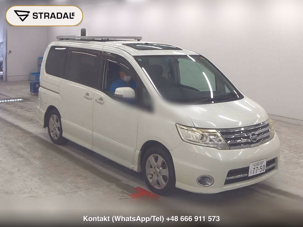 NISSAN SERENA 5D HIGHWAY STAR 2008, aukcja z Japonii, zdjęcie 1