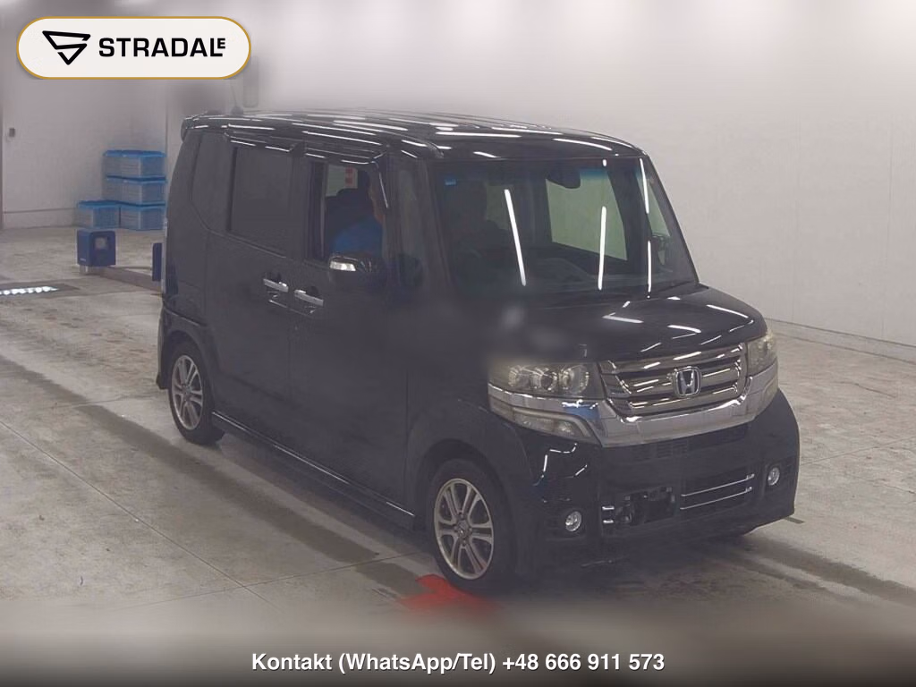 HONDA N-BOX CUSTOM G・L PACKAGE 2016, aukcja z Japonii, zdjęcie 1