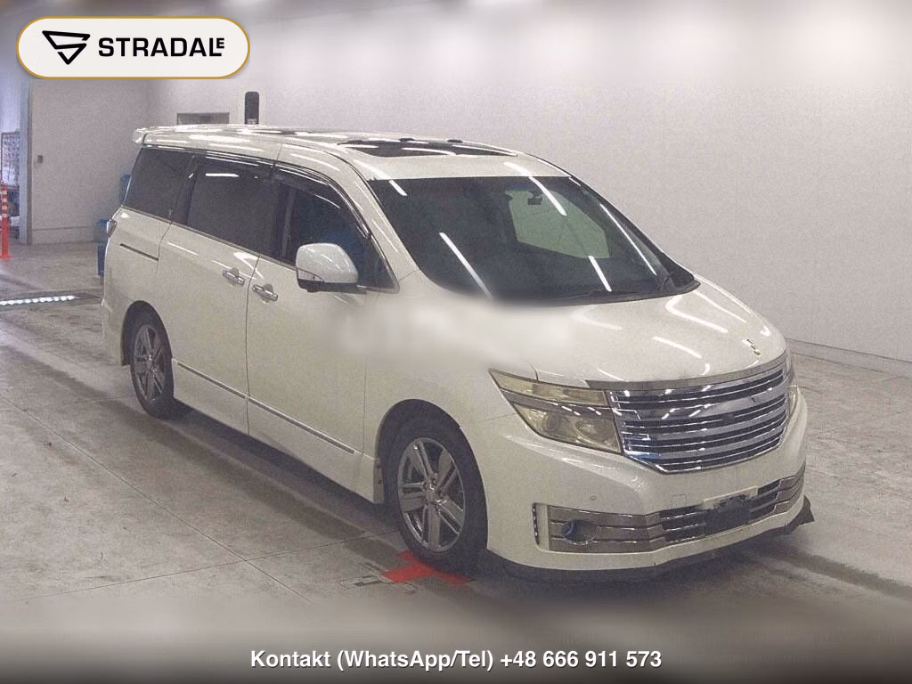 NISSAN ELGRAND 5D 4WD RIDER BLACK LINE BLACK LEATHER POWER SEA, miniaturka 2