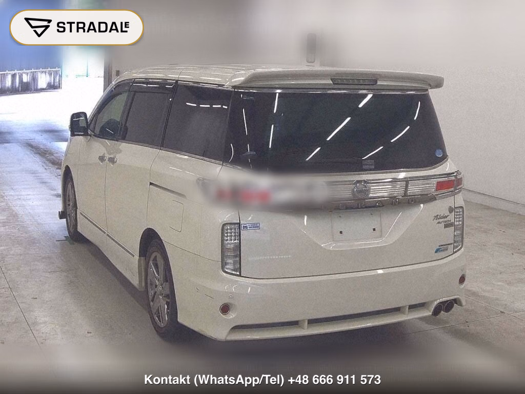 NISSAN ELGRAND 5D 4WD RIDER BLACK LINE BLACK LEATHER POWER SEA, miniaturka 3