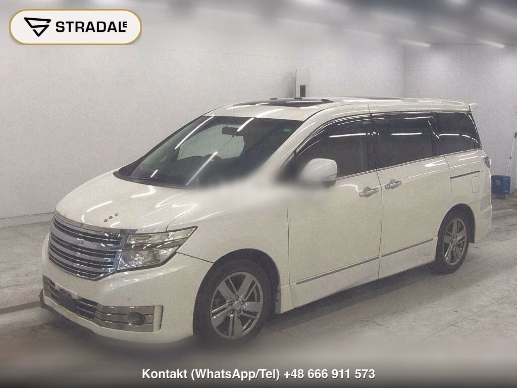NISSAN ELGRAND 5D 4WD RIDER BLACK LINE BLACK LEATHER POWER SEA, miniaturka 5