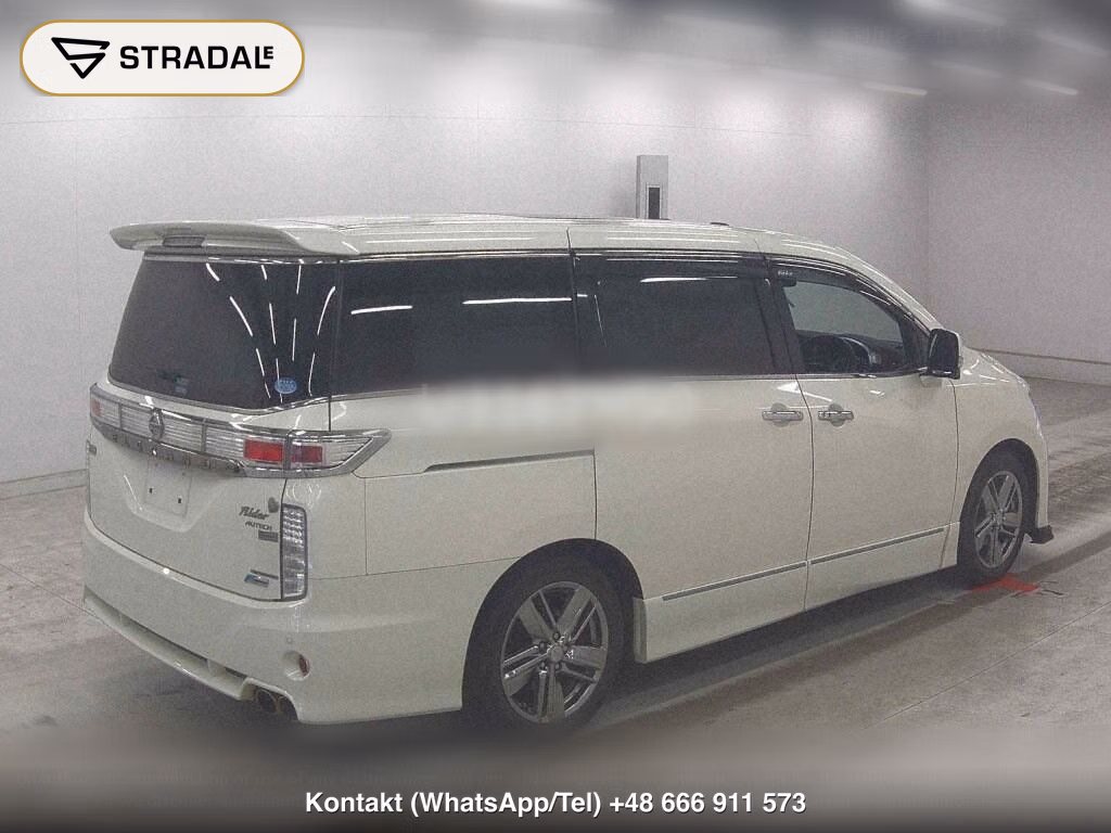 NISSAN ELGRAND 5D 4WD RIDER BLACK LINE BLACK LEATHER POWER SEA, miniaturka 6
