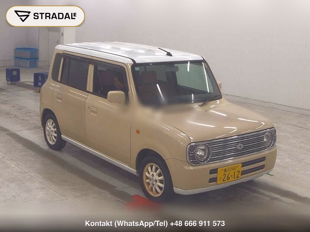 SUZUKI ALTO LAPIN 2008, aukcja z Japonii, zdjęcie 1