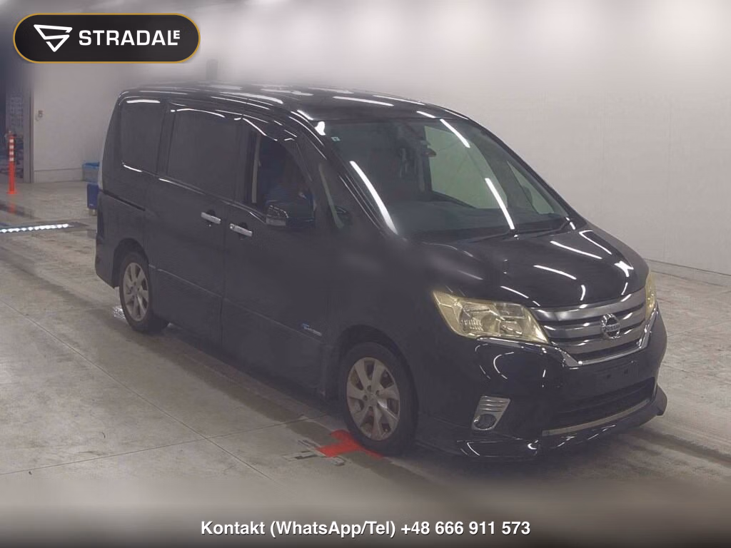 NISSAN SERENA 5D 2013, aukcja z Japonii, zdjęcie 1