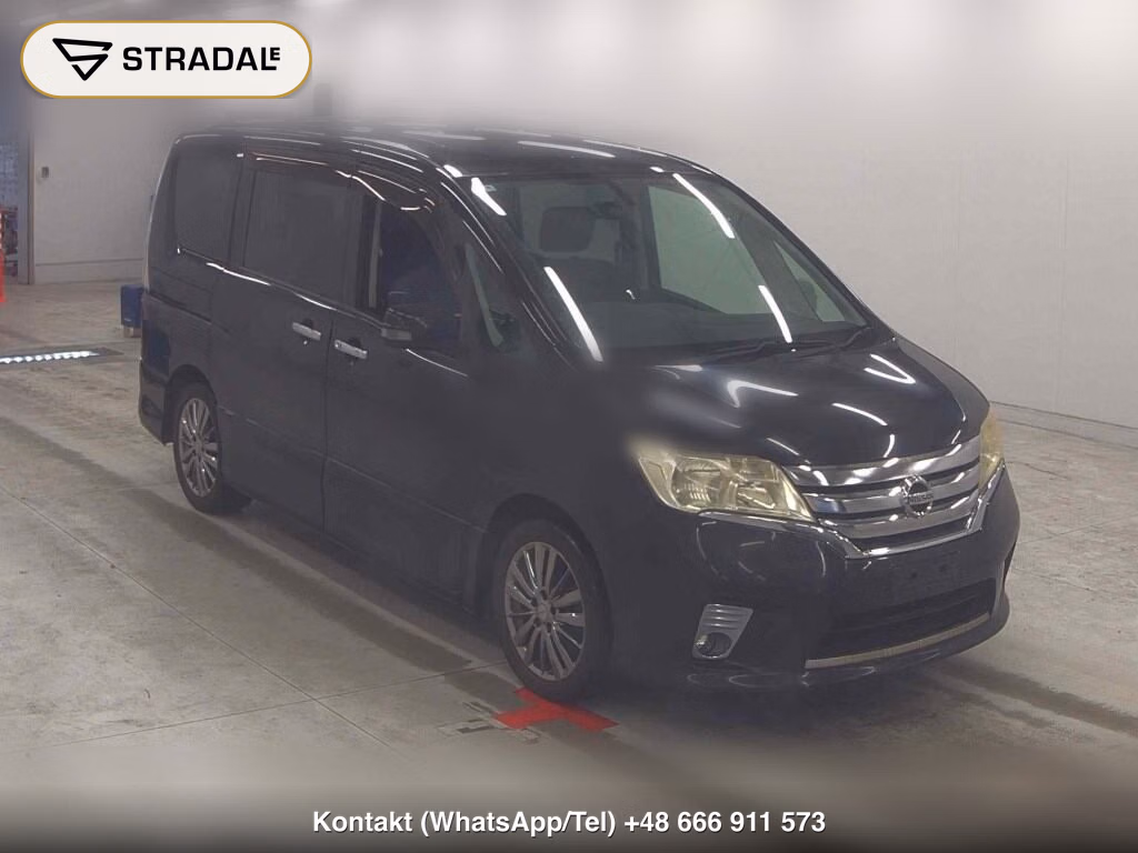 NISSAN SERENA 5D 2011, aukcja z Japonii, zdjęcie 1