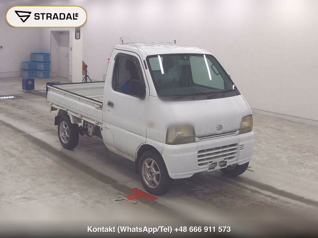 SUZUKI CARRY TRUCK 4WD KA 1999, aukcja z Japonii, zdjęcie 1