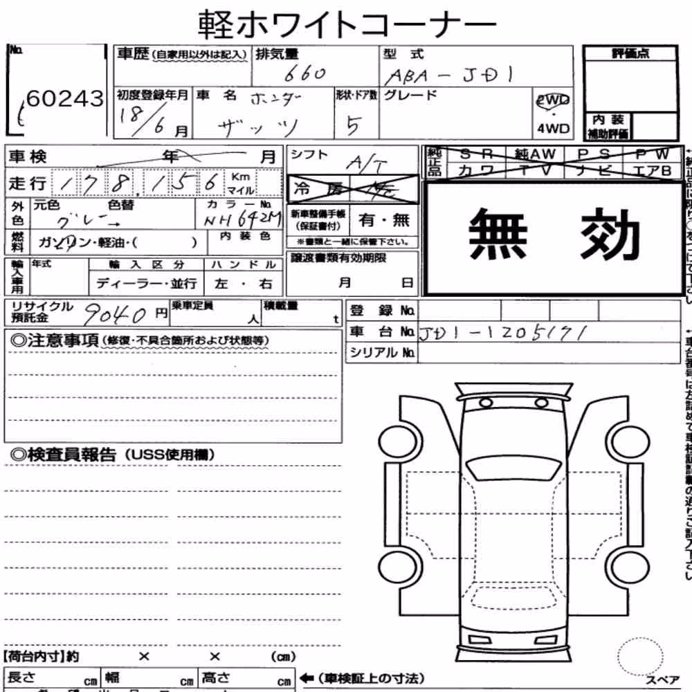 Notka aukcyjna: HONDA THAT’S