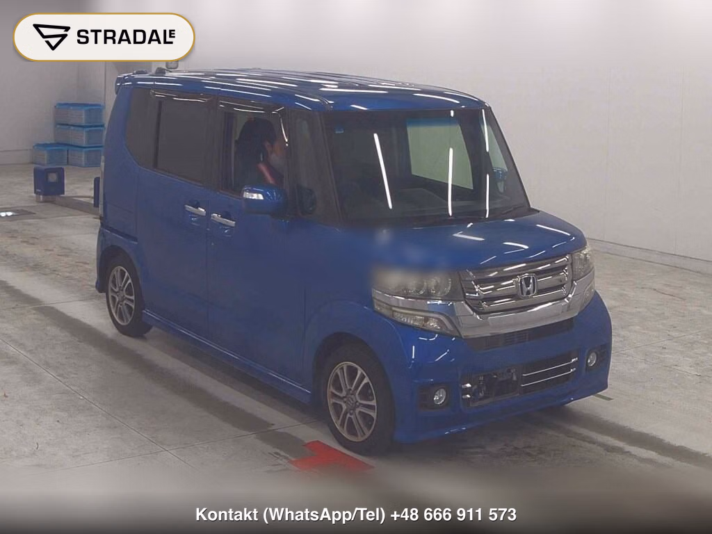 HONDA N-BOX CUSTOM G・L PACKAGE 2016, aukcja z Japonii, zdjęcie 1