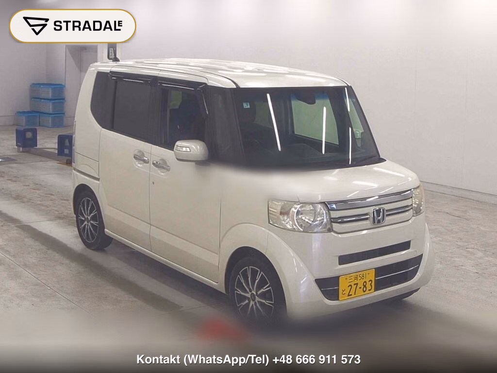 HONDA N-BOX G・TURBO L PACKAGE 2017, aukcja z Japonii, zdjęcie 1