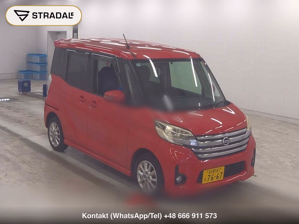NISSAN DAYZ ROOX HIGHWAY STAR X 2014, aukcja z Japonii, zdjęcie 1
