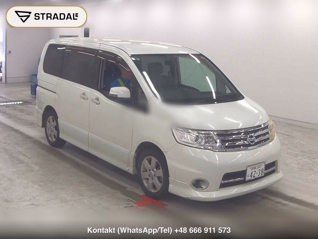 NISSAN SERENA 5D HIGHWAY STAR 2009, aukcja z Japonii, zdjęcie 1