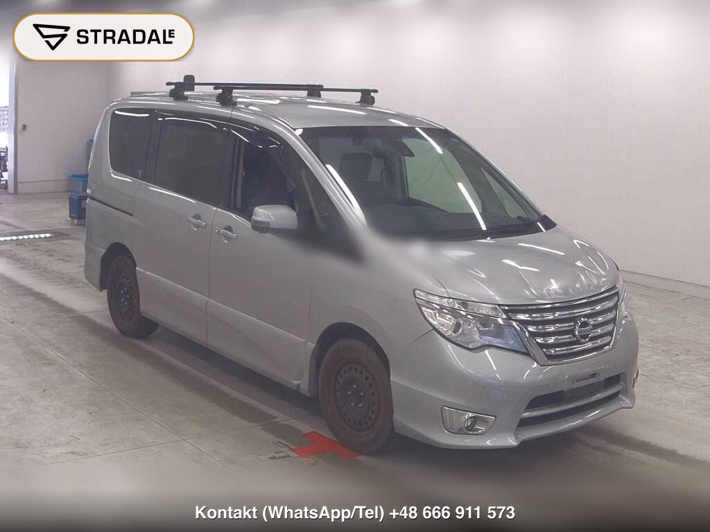 NISSAN SERENA 5D 4WD HIGHWAY STAR V SELECTION + SAFETY Ⅱ 2015, aukcja z Japonii, zdjęcie 1