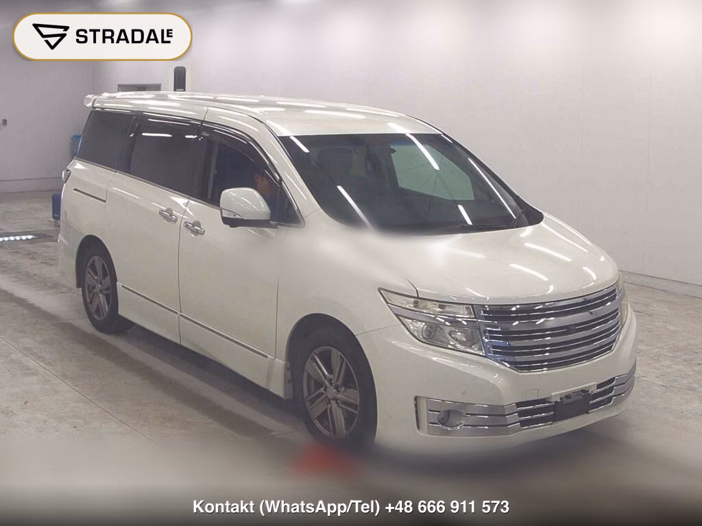 NISSAN ELGRAND 5D RIDER 2010, aukcja z Japonii, zdjęcie 1