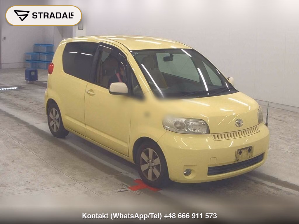 TOYOTA PORTE 3D 150R 2005, aukcja z Japonii, zdjęcie 1