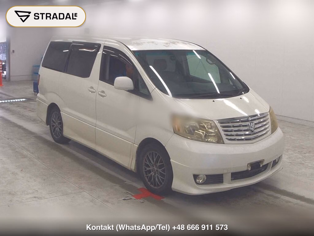 TOYOTA ALPHARD V AS PREMIUM ALCANTARA VERSION 2004, aukcja z Japonii, zdjęcie 1