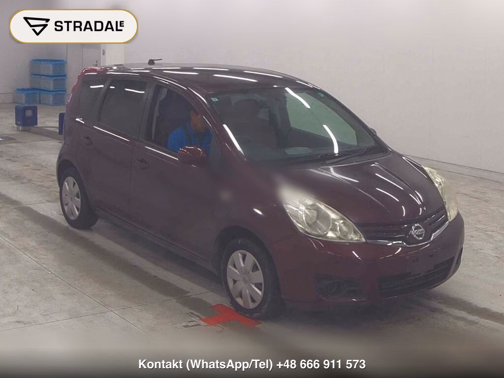 NISSAN NOTE 15X 2012, aukcja z Japonii, zdjęcie 1