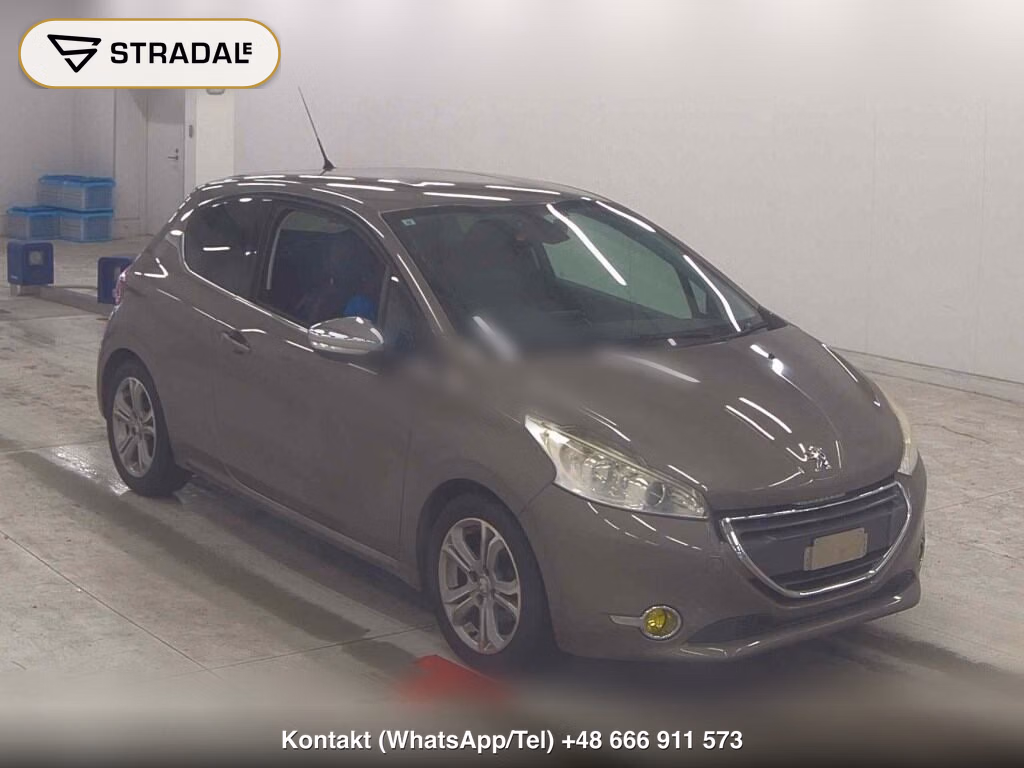 PEUGEOT 208 3D ALLURE 2013, aukcja z Japonii, zdjęcie 1