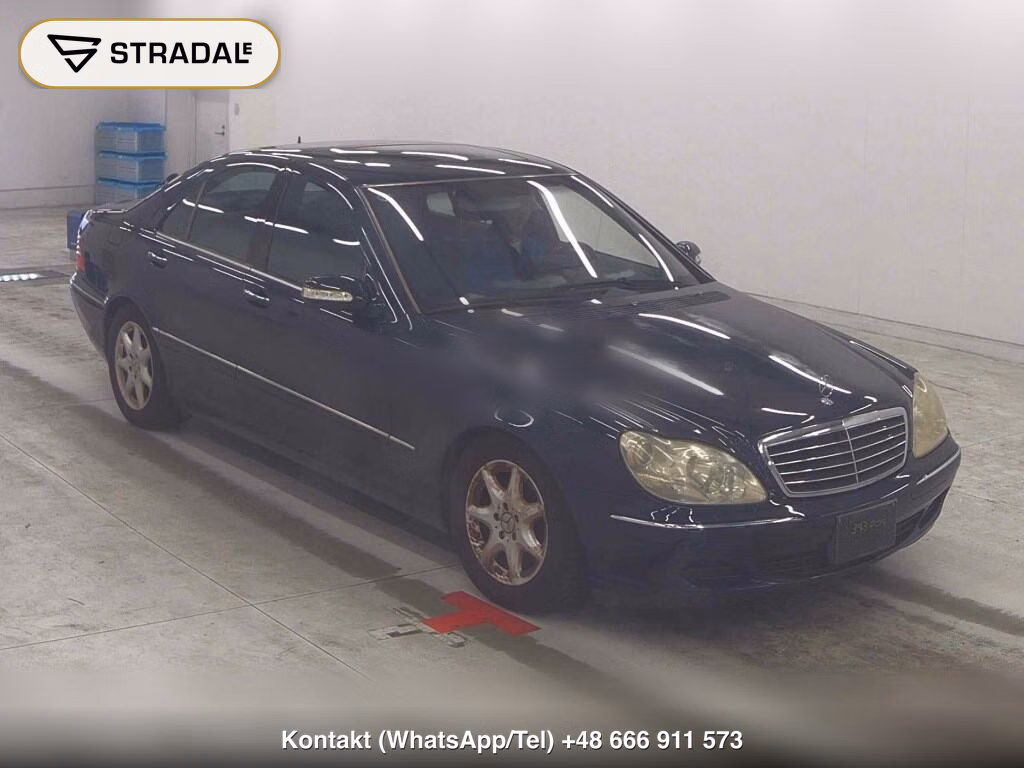 MERCEDES BENZ S-CLASS 4D S500 2005, aukcja z Japonii, zdjęcie 1