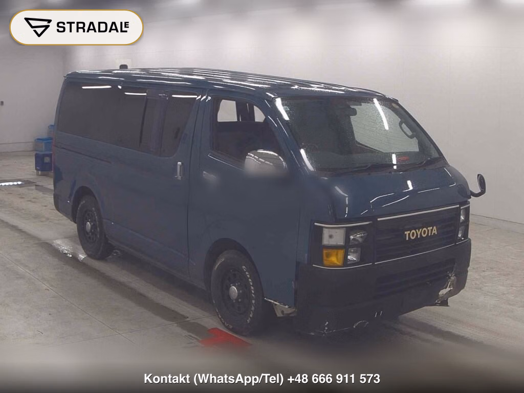 TOYOTA HIACE VAN 5D LONG SUPER GL 2008, aukcja z Japonii, zdjęcie 1