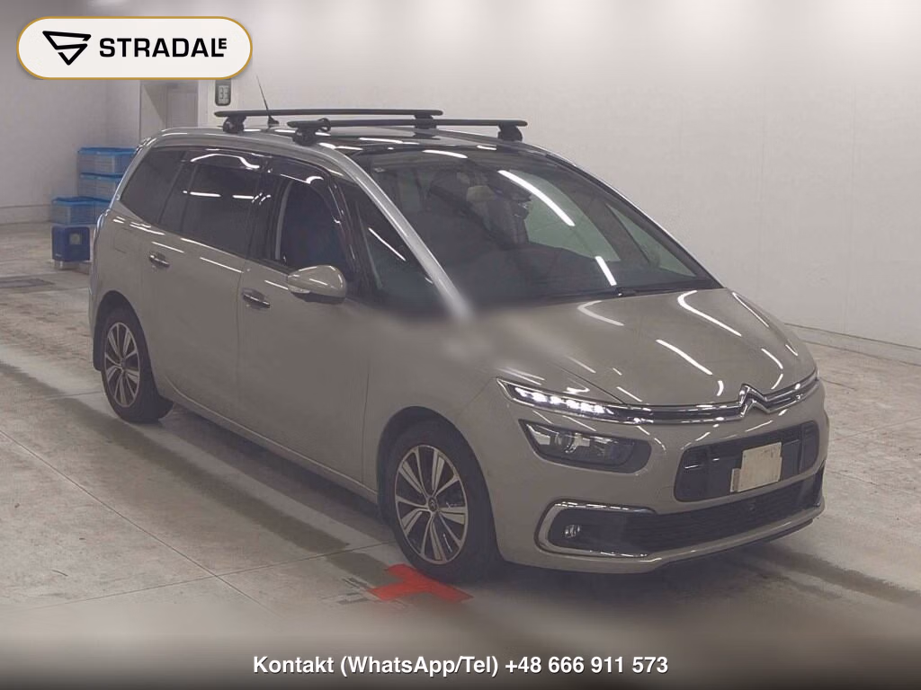 CITROEN GRAND C4 SPACETOURER SHINE BLUE HDI 2019, aukcja z Japonii, zdjęcie 1
